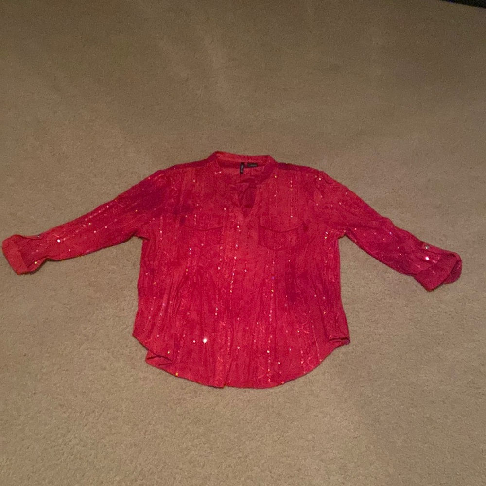 New direction top red